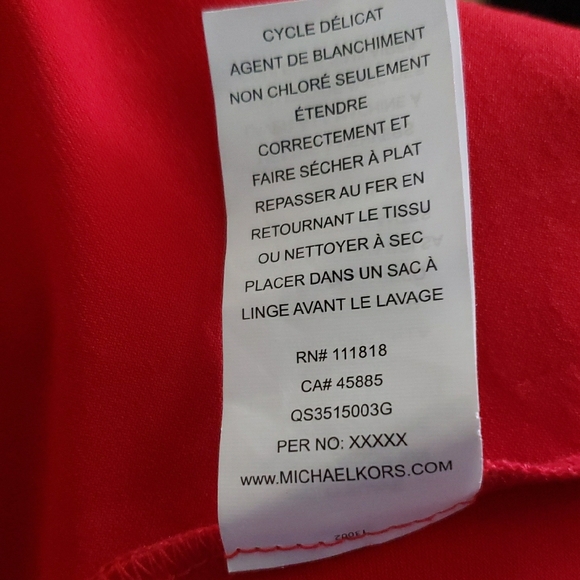 Elegant Red Women's Wrap Top - Picture 8 of 8